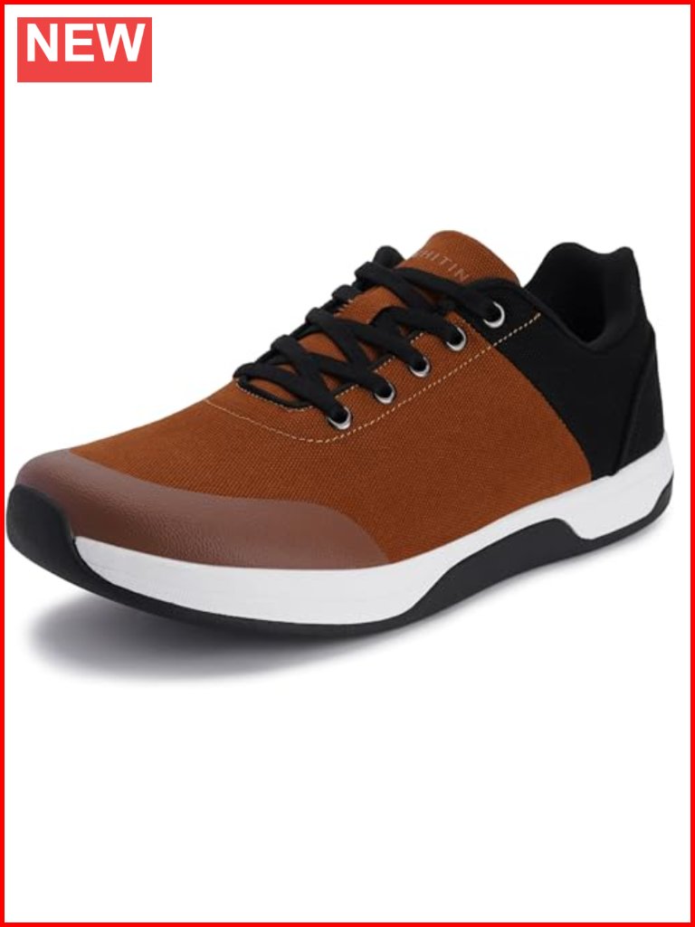 Zero Drop Athletic Walking Shoes With Wide Toe Box - Canvas, Lightweight,